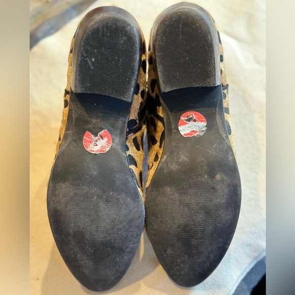 Leopard print pony hair booties - Picture 6 of 8